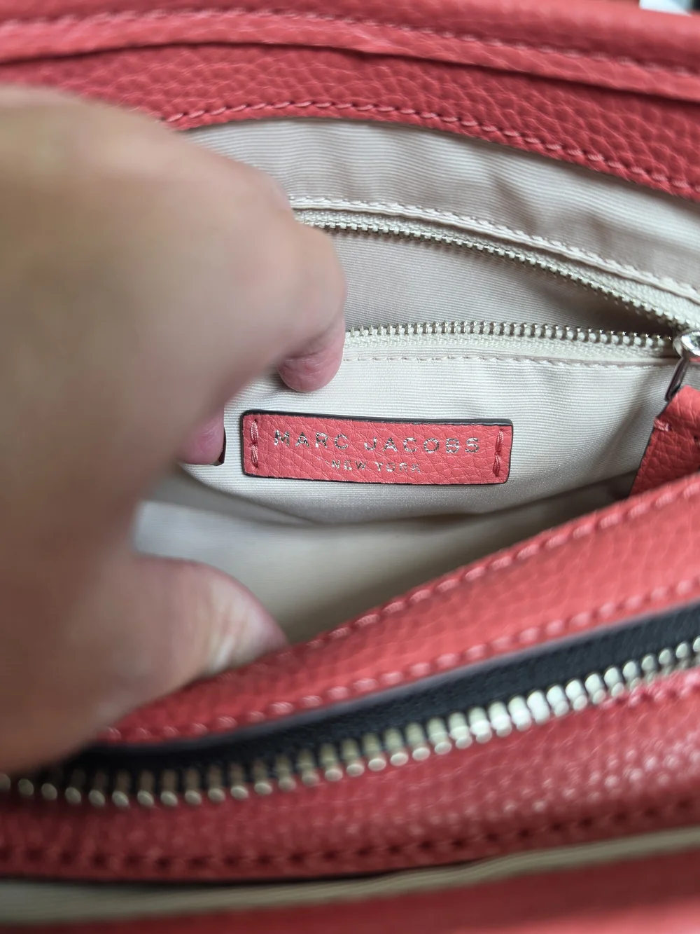 Marc Jacobs Small Drifter Satchel - Coral Pink